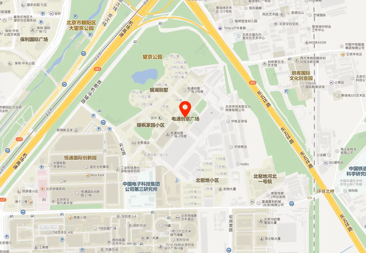 电通创意广场地图位置